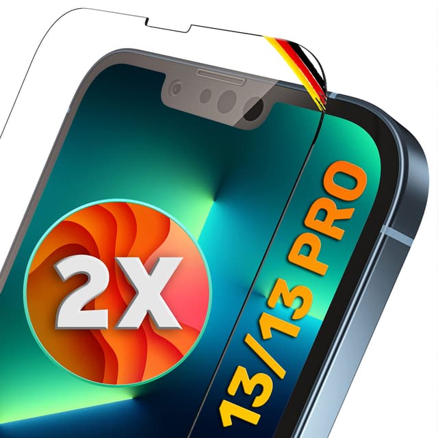 📱 XeloTech Schutzglas für iPhone 13/13 Pro (6.1) - Premium Displayschutz!