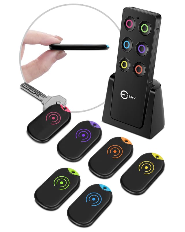 🔑🔊 Esky Ultra Slim Schlüsselfinder 6-er Slim - Sonderangebot!