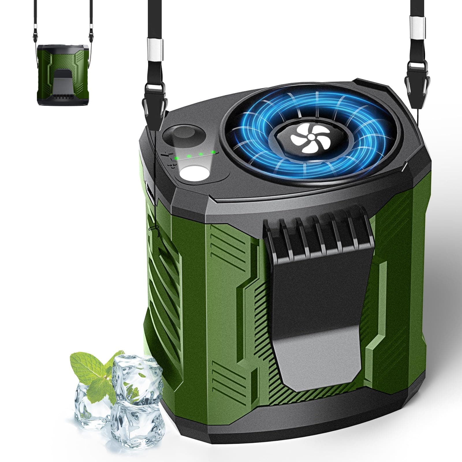 COTOP Tragbarer USB Ventilator mit Multifunktionalem Design 🌀 Erfrischung für Zuhause, Büro & Unterwegs