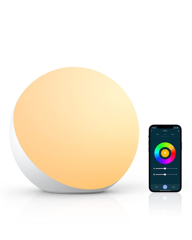 Hifree Smart LED Tischlampe 🌟 Nachttischlampe Touch Dimmbar