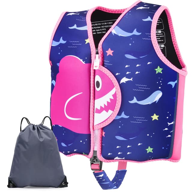 🌊👶 YIKANWEN Neopren Schwimmweste für Kinder und Babys - Ideale Schwimmhilfe für Jungen und Mädchen