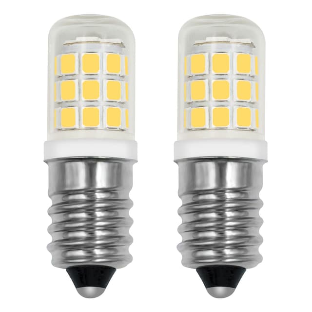 🌟 ASAIHKUN LED Kühlschrank Lampen Klarglas Kurze Zylinder E14 2.8W Kaltweiß Entspricht 25W 28W 30W 🌟
