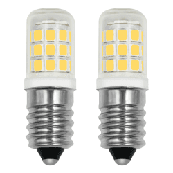 🌟 ASAIHKUN LED Kühlschrank Lampen Klarglas Kurze Zylinder E14 2.8W Kaltweiß Entspricht 25W 28W 30W 🌟 Angebot bei HelloDeals