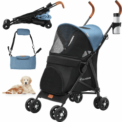 🐶 YITAHOME Tragbarer Hundebuggy für kleine Hunde und Katzen 🐱