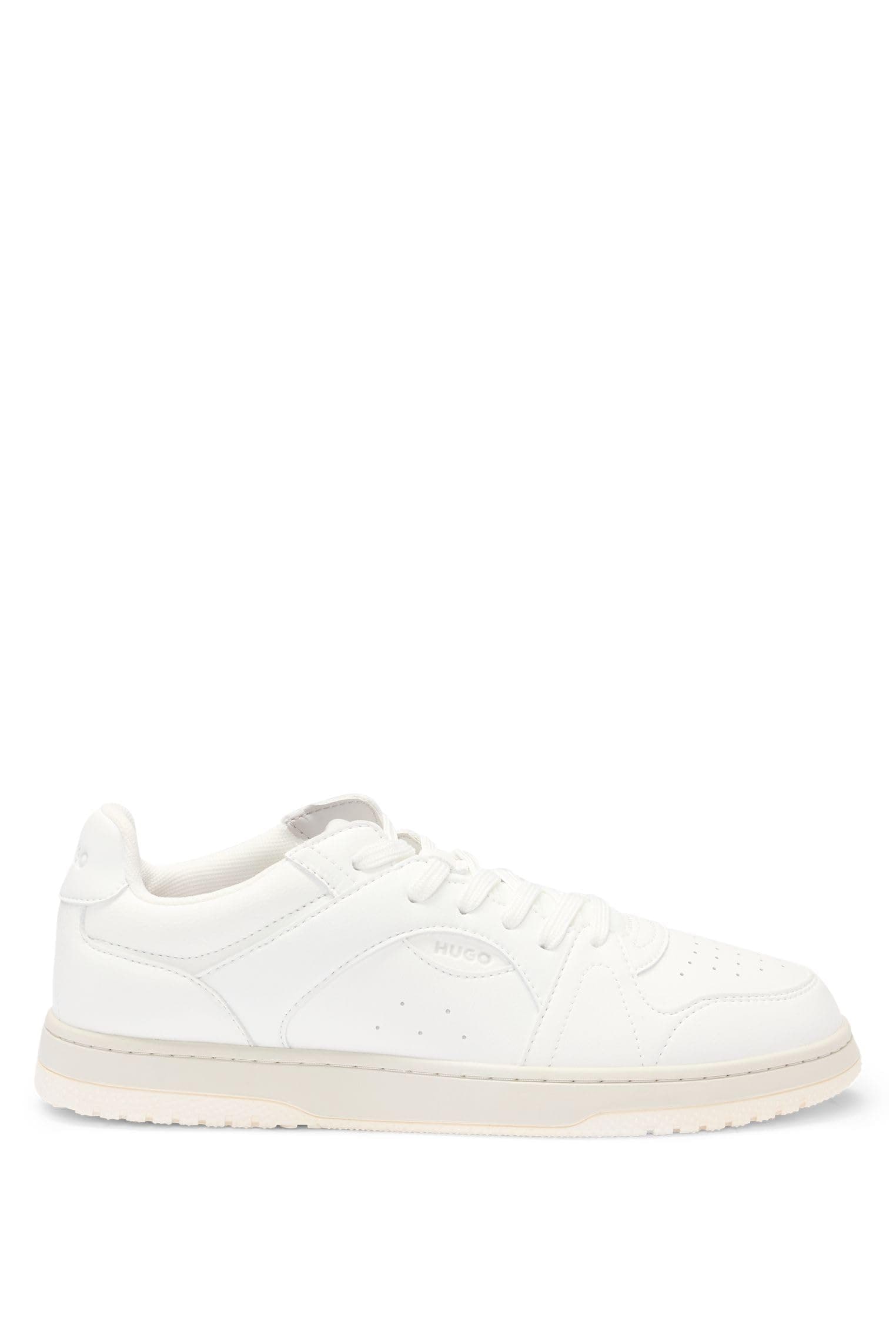 🎾👟 HUGO Herren Hadrian_Tenn_pugr Tennis 44 EU Weiß 🎾👟