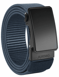 🌟 JUKMO Automatik Gürtel Herren - Nylon 3,8cm Ratsche Gürtel - Blau 🌟