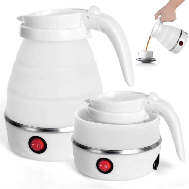 Angebot: Flintronic Faltbare Wasserkocher-Wasserflasche, Weiß #2 Weiß 🍵🍵