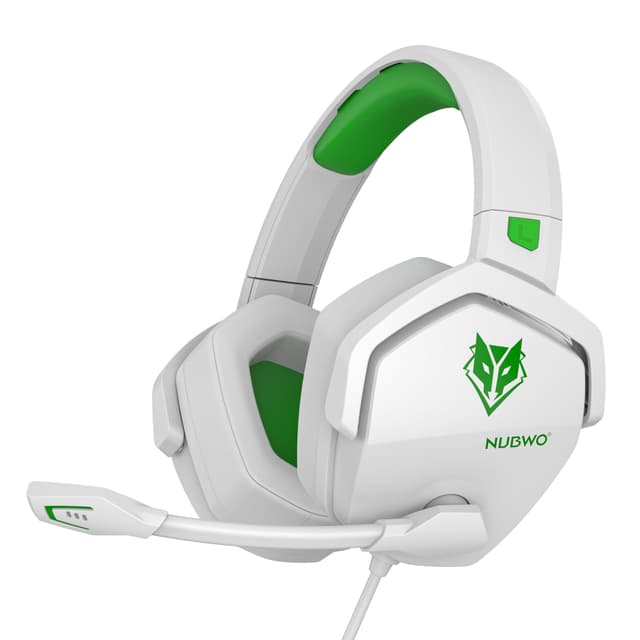 NUBWO N16 Gaming Headset - Mikrofon mit Geräuschunterdrückung, Stereo Sound und Komfortables Design