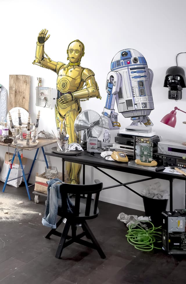 STAR WARS selbstklebende Vlies Fototapete C-3PO - XXL Größe: 127 x 200 cm