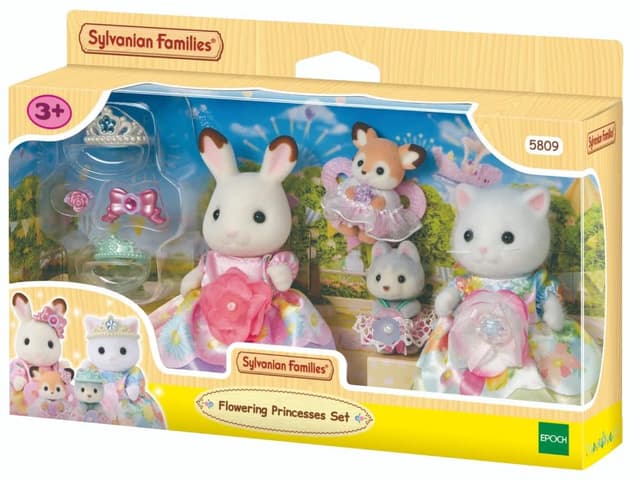 Sylvanian Families 5809 Blumenprinzessinnen Figurenset 🌸👑
