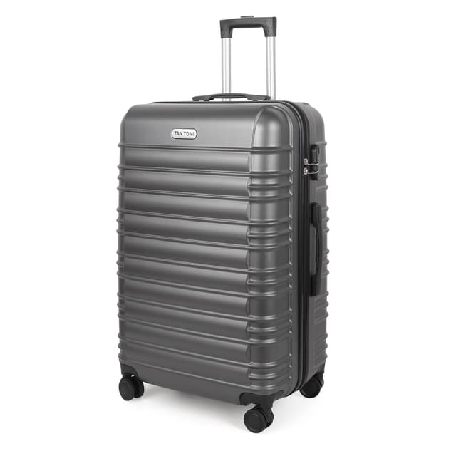 🧳 MoFut Hartschalen-Handgepäck Koffer Groß aus ABS – Reisekoffer mit 4 Drehbaren Rollen (360°) 🧳