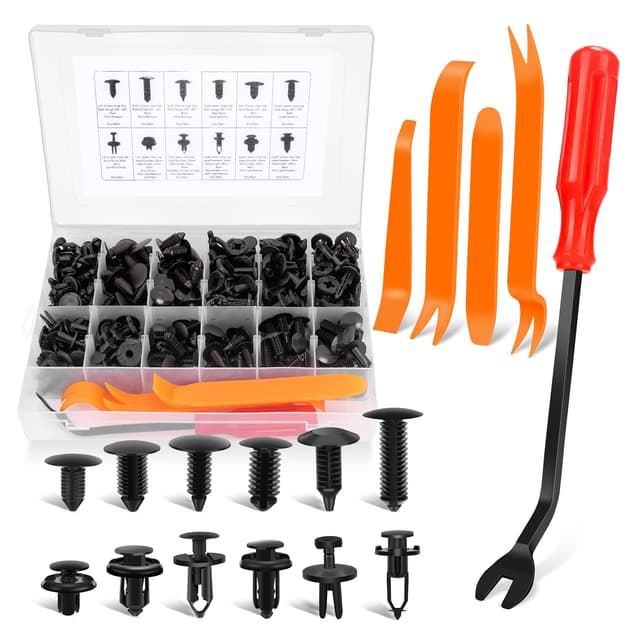🚗 Auto Türverkleidung Clips Befestigungsclips Set 240Pcs + 5 Remover