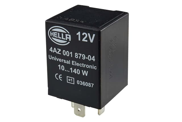 🚗 HELLA 4AZ 001 879-041 Blinkgeber - 12V - 3-polig - Anbau - mit Halter Single 🚗