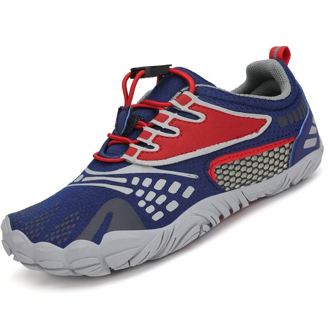 👟 SAGUARO Kinder Barfußschuhe - Schnell Trocknend Badeschuhe, 24-36 EU 35 EU Blau Rot