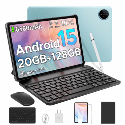 DOOGEE Tab A9 Pro Android 15 Tablet 10 Zoll 20GB RAM + 128GB ROM(2TB TF) Blau