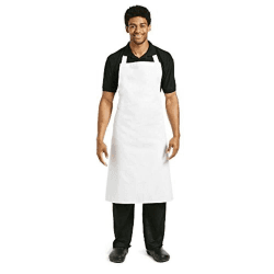 👨‍🍳👩‍🍳 Deal des Tages: Große Weiße Lätzchen Schürze A522 von Whites Chefs Apparel
