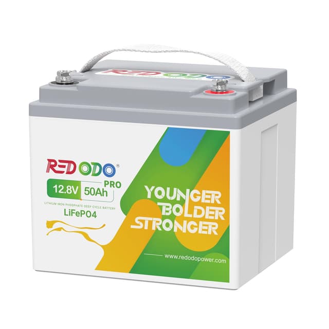 Redodo 12V 50Ah Pro LiFePO4 Batterie 🌟 100% grüne Energie! 🌿