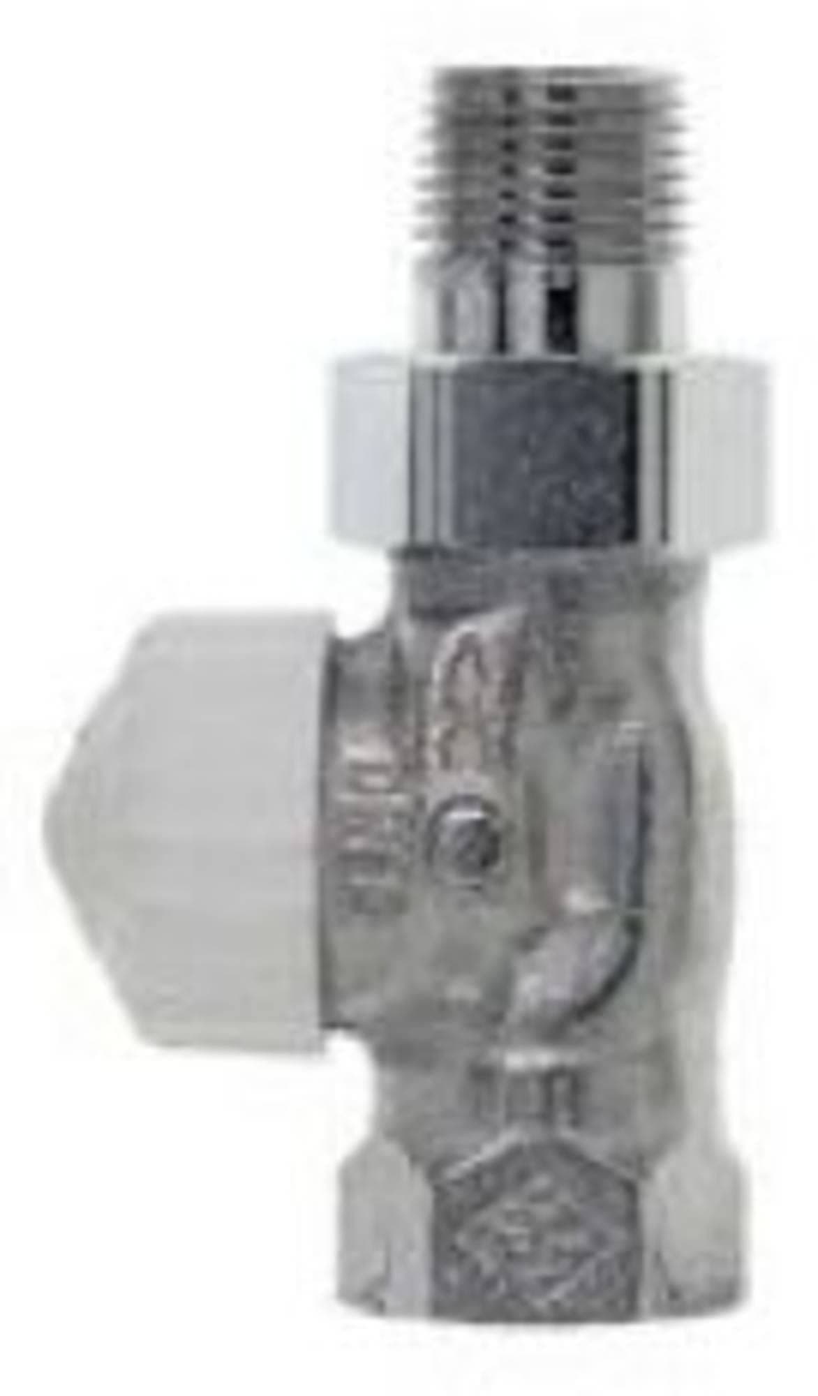 🔥 Super Deal: TA Heimeier Th-Unterteil V-exakt II RG vernickelt Durchgang 1/2 Zoll kvs 0,86, 3712-02.000