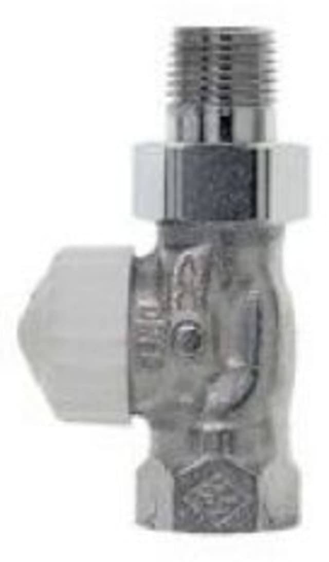 🔥 Super Deal: TA Heimeier Th-Unterteil V-exakt II RG vernickelt Durchgang 1/2 Zoll kvs 0,86, 3712-02.000