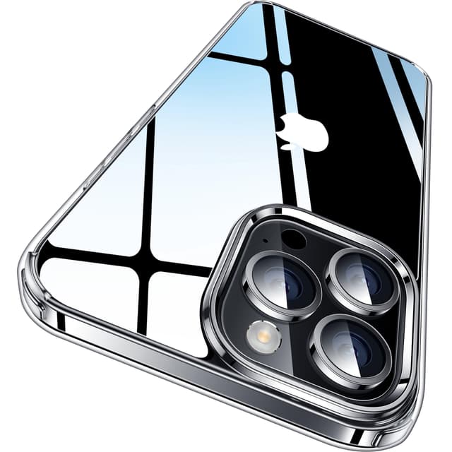 CASEKOO Crystal Clear für iPhone 14 Pro Max Hülle 🌟 Stoßfeste Kratzfeste Schutzhülle