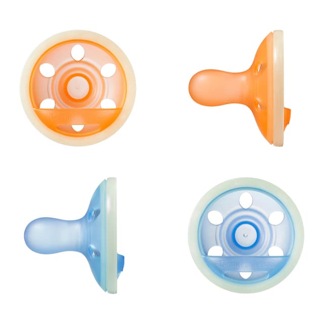 👶🌙 Tommee Tippee Night Glow Schnuller 4er-Pack 6-18m 18-36m