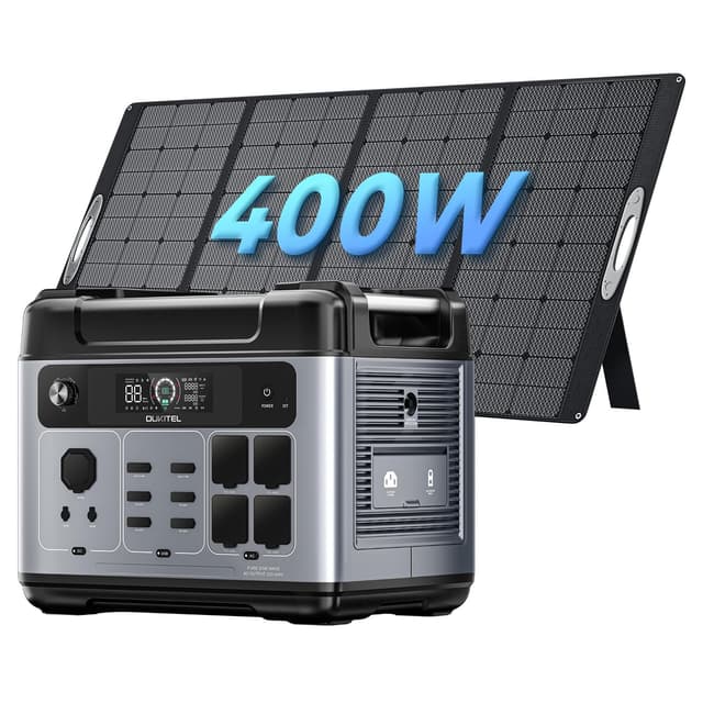 🌞 OUKITEL P2001 Plus Powerstation mit Solarpanel - 50% Rabatt! 🌞