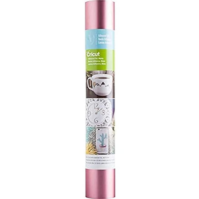 🎨 Cricut PC2003657 Selbstklebende FOIL Matte PINK 12X48, Vinyl, Multicolor, one size - Angebot!