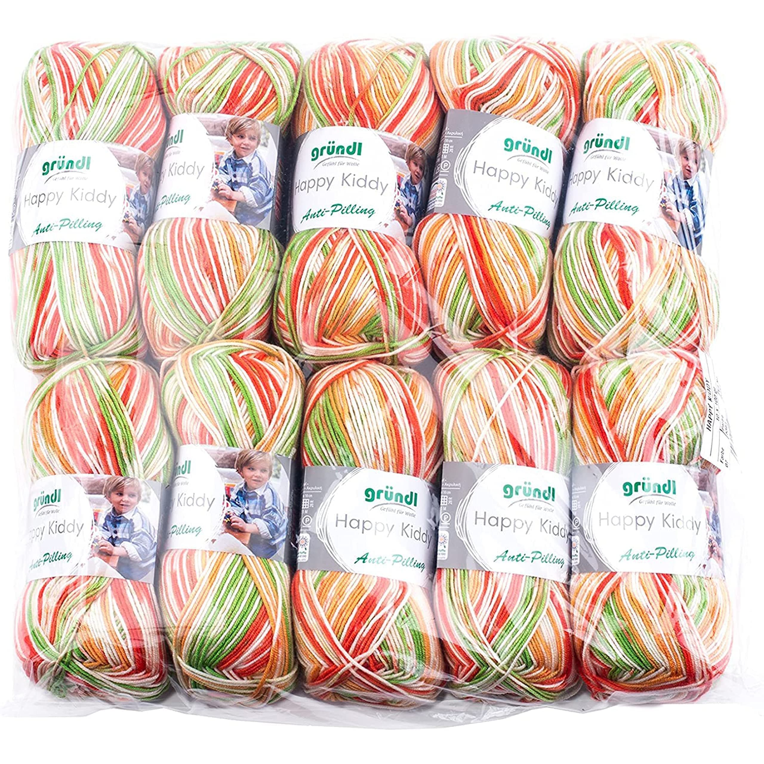 Gründl Happy Kiddy Strick- und Häkelgarn 🧶 Angebot - Peach Color
