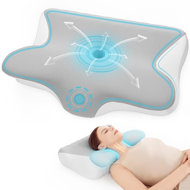 🌙🛌 Erholsamer Schlaf mit dem Restnature Orthopädisches Nackenkissen 🌟