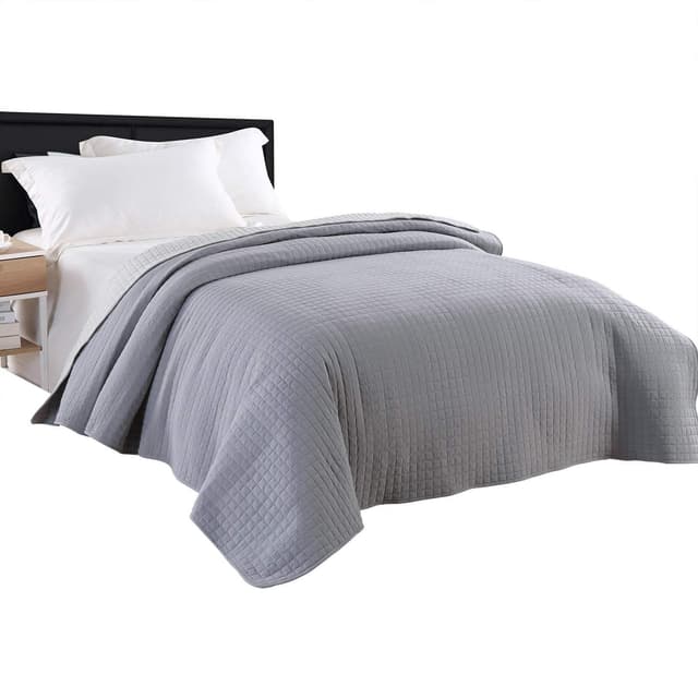 🛏️ Tagesdecke Bettüberwurf mit Patchwork-Design und Wendedesign 🌟