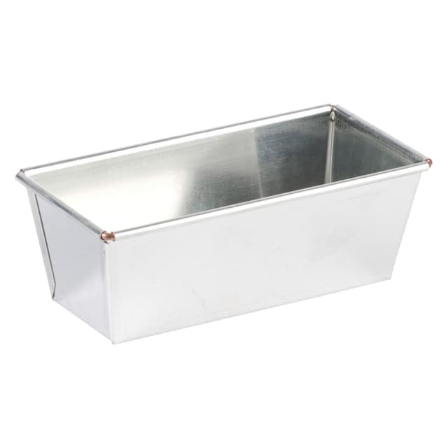 🍰🎉 Tolles Angebot: Gobel Cakeform - Weißblech - 21 x 9 x 7 cm - Silberfarben