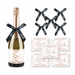 Hestiyaa Fünf Champagner-Etiketten für Junggesellenabschiede 🍾