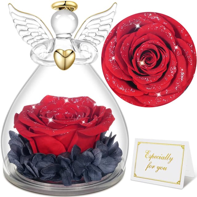 Sunia Ewige Rose Engel Geschenke für Frauen 🌹😇