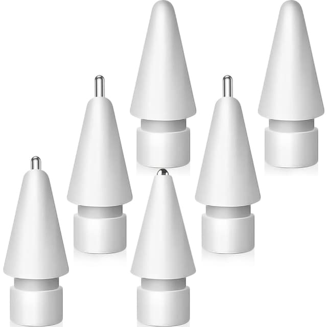6 Stück Verbesserte Spitze Kompatibel mit Apple Pencil Set 🎨✏️