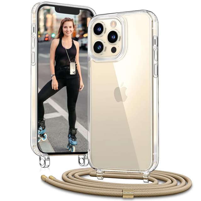 Vaykwo Handykette mit Band für Apple iPhone 13 Pro Hülle - Necklace Handyhülle