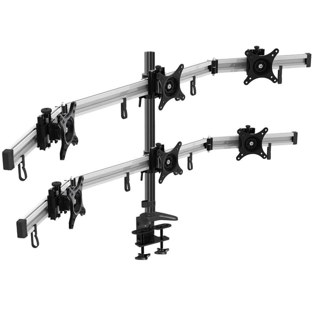 🌟 Angebot: HFTEK 6-Fach Monitorarm - Tischhalterung für 6 Monitore von 15 bis 27 Zoll 🖥️💻