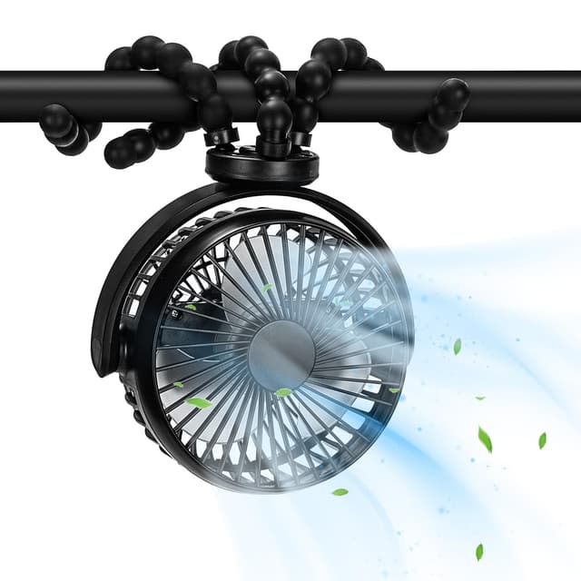 Kinderwagen-Ventilator mit Oktopus-Design 🐙💨