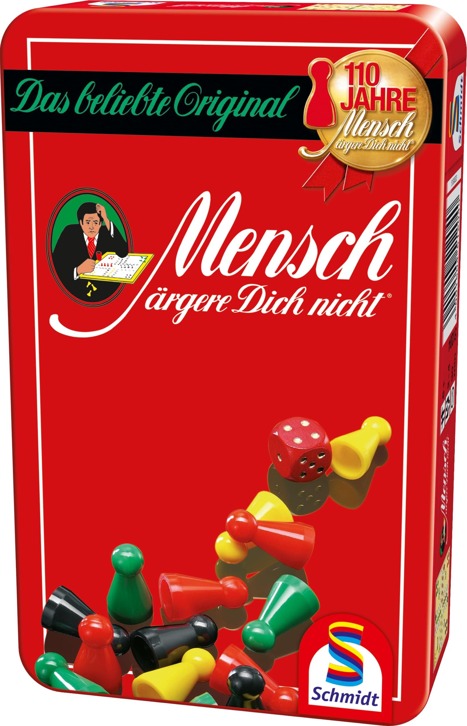 🎲 Tolles Angebot! Schmidt Spiele 51204 Mensch ärgere Dich Nicht, Bring Mich mit Spiel 🎉