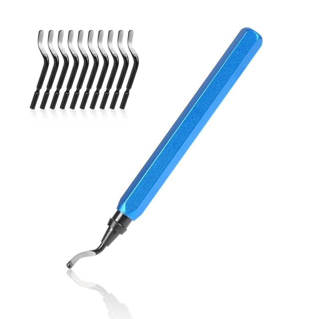🔧 Entgratwerkzeug flintronic Entgrater Werkzeug Universal - Metallgriff Handentgrater