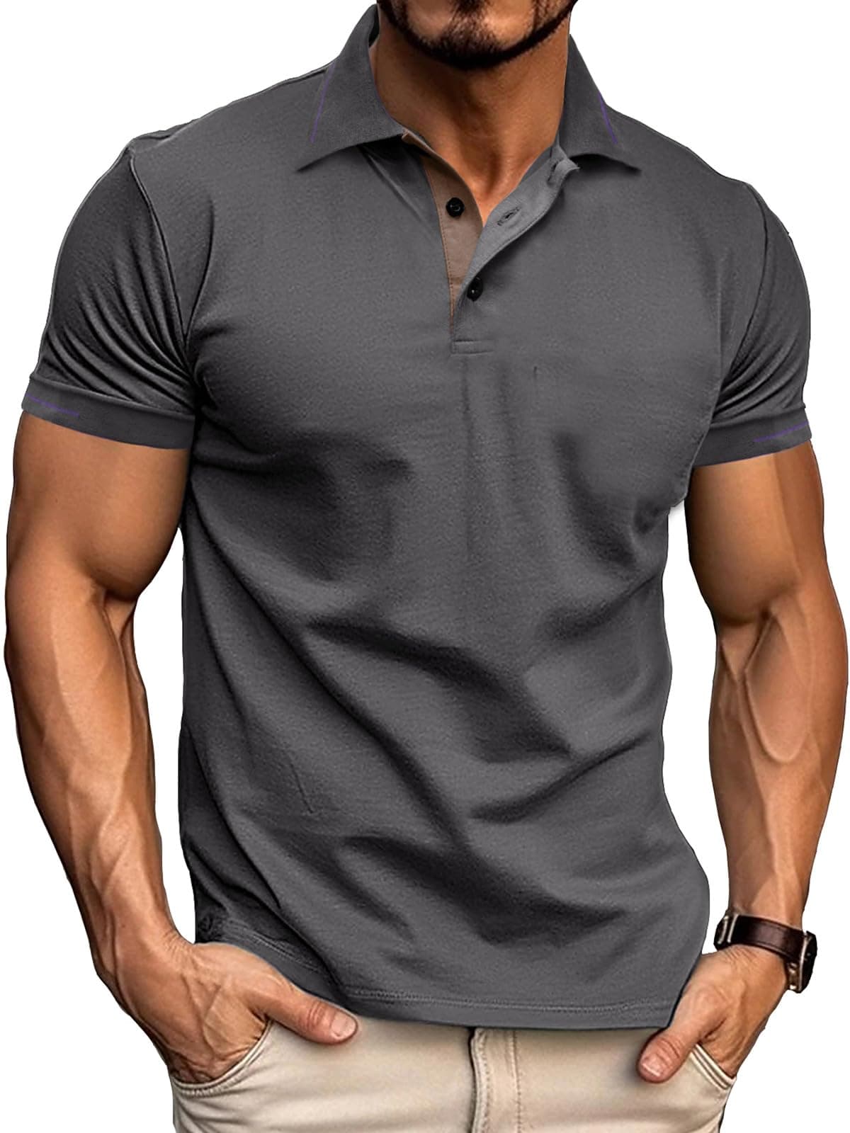 🌟 Herren Poloshirt für den perfekten Sommer-Look! 🌞