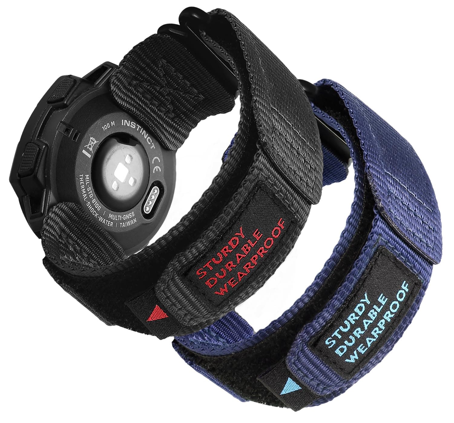 OTOPO Uhrenarmbänder für Garmin Instinct - Robustes Nylon Sport Ersatzarmband