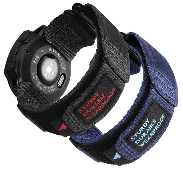OTOPO Uhrenarmbänder für Garmin Instinct - Robustes Nylon Sport Ersatzarmband