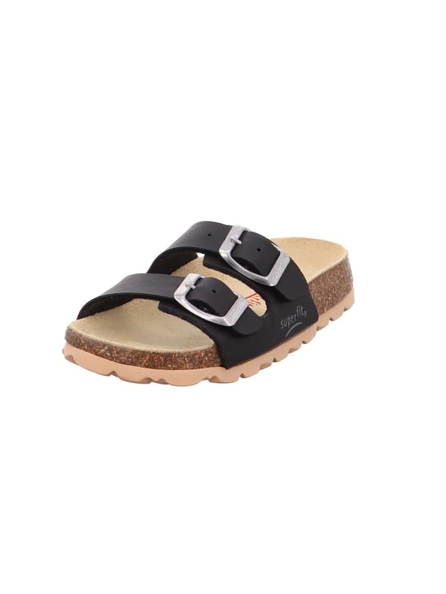 🔥 Superfit Fussbettpantoffel Pantoffeln 32 EU Schwarz 0000 - Nur 16.06€!