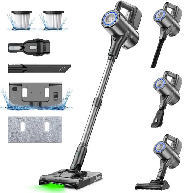 Staubsauger mit Wischfunktion - Saug und Wisch Staubsauger S7 PLUS 🌟