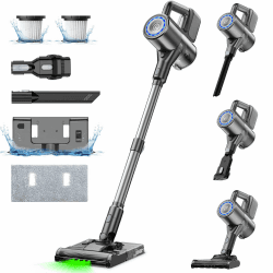 Staubsauger mit Wischfunktion - Saug und Wisch Staubsauger S7 PLUS 🌟