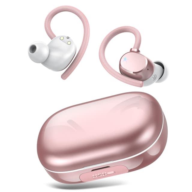 Bluetooth Kopfhörer Kabellos Bluetooth 5.3 In Ear Kopfhörer 🎧 mit 4 ENC Noise Cancelling Mic - 128Std Spielzeit IPX7 Wasserdichte Ohrhörer 🌊