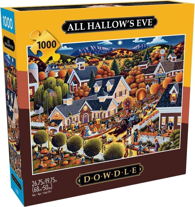 🧩 Buffalo Games - Dowdle – All Hallow's Eve – 1000-teiliges Puzzle für Erwachsene