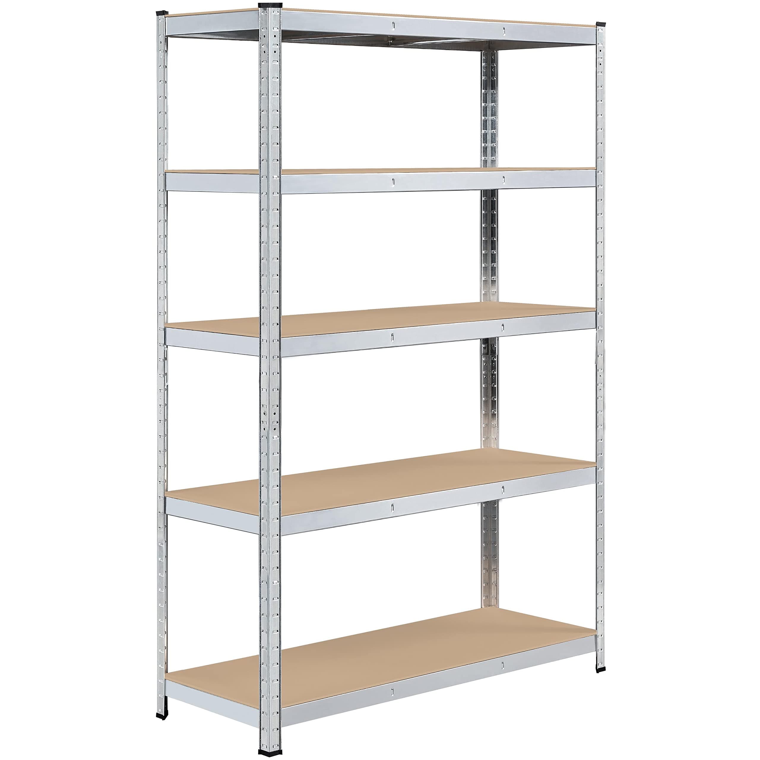 Yaheetech Schwerlastregal 180 x 120 x 45 cm Lagerregal 5 Böden Metall Regal 🛠️ Max. Belastbarkeit 875kg