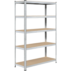 Yaheetech Schwerlastregal 180 x 120 x 45 cm Lagerregal 5 Böden Metall Regal 🛠️ Max. Belastbarkeit 875kg