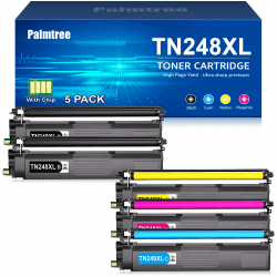 🌴 Palmtree TN248XL TN248 Toner Kompatibel für Brother MFC-L3760CDW 🌈